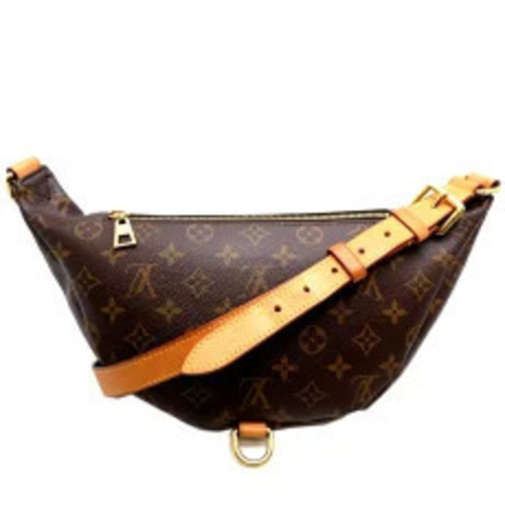 Louis Vuitton Body Belt Monogram Bumbag Bum Crossbody Brown Bag Brown